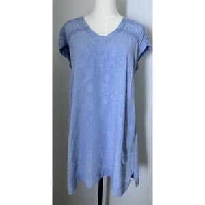 Anthropologie Maeve Paz TunicChambray Shift Dress in Women's Sz Extra S petite